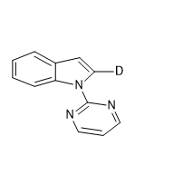 1-(pyrimidin-2-yl)-1H-indole-2-d