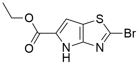 Ethyl 2-bromo-4H-pyrrolo[2,3-d]thiazole-5-carboxylate