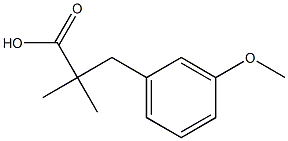 3-(3-methoxyphenyl)-2,2-dimethylpropanoic acid